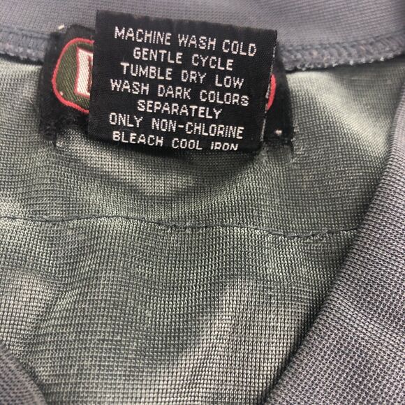 Atlanta Jersey Men's 2XL AOP Shirt Vintage 1990s Gray Red 00 Dio Moda USA Sports - Picture 12 of 16